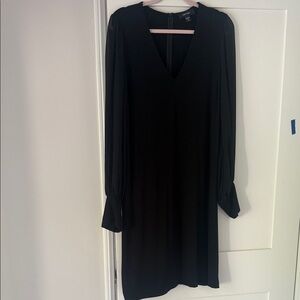 Karen Kane Classic Black Long Sleeve Dress